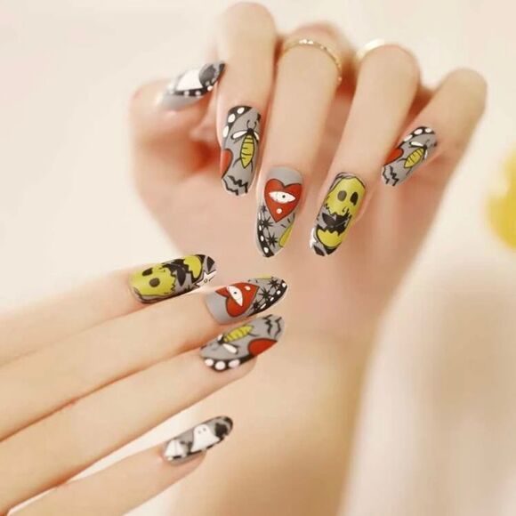 Other - Halloween Press On Nails Happy Halloween Sale!! 🔥🎃